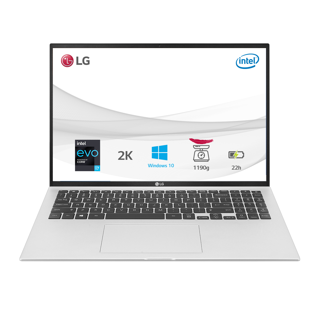 Laptop LG gram 17 inch, Window 10 Home,  Intel® Core i7 thế hệ thứ 10, SSD 512GB