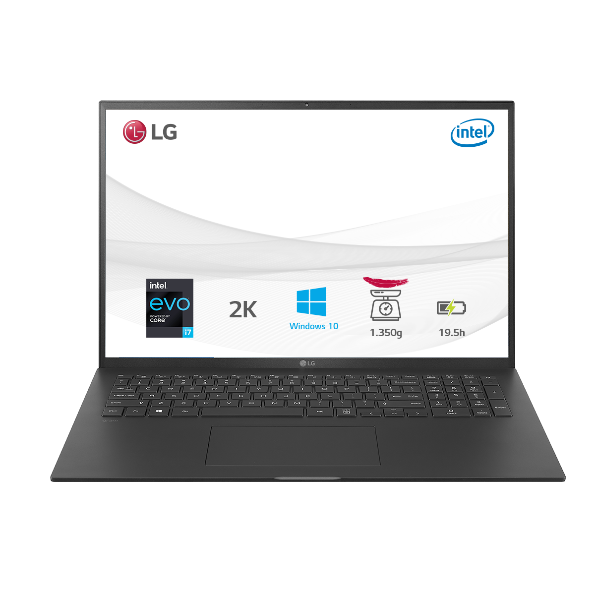 Laptop LG gram 17 inch, Window 10, Intel® Core i7 thế hệ thứ 11, RAM 16G, SSD 1TB/ Đen