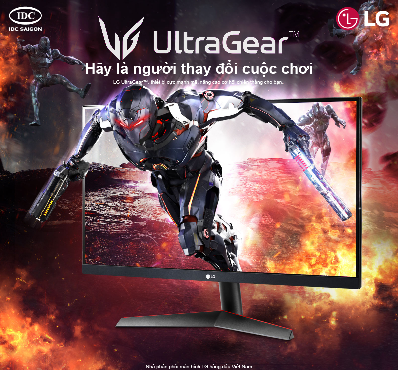 LG 24GN600 Màn hình máy tính LG UltraGear