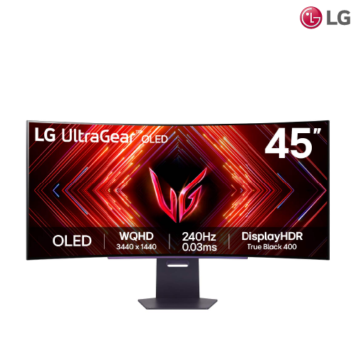 Màn hình LG 45GS95QE-B UltraGear  45 inch Cong OLED 240Hz  003ms HDR True Black 400