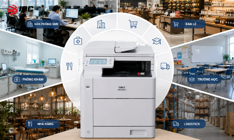 Máy In Đa Năng OKI MC554 – Giải Pháp Phù Hợp Cho Văn Phòng Việt Nam