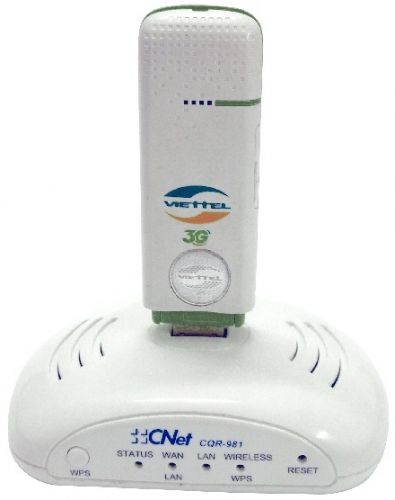 Cnet CQR-981 - Wifi router cho người năng động