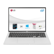 Laptop LG gram 16 inch, Win 10,  Intel® Core i7 thế hệ thứ 11, RAM 16G, SSD 256GB/ Bạc